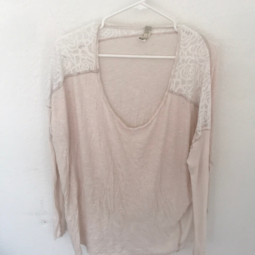 Lace Free people top